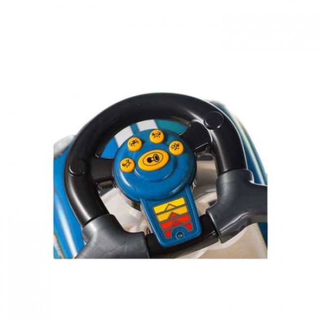 Masinuta de impins ecotoys 321 mini cooper - albastru edeedi321albastru