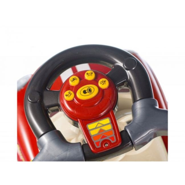 Masinuta de impins ecotoys 321 mini cooper - rosu edeedi321rosu