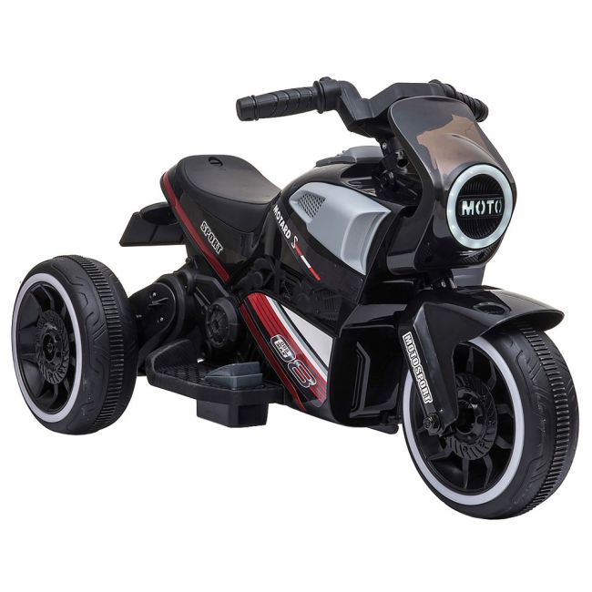 Motocicleta electrica chipolino sport max black hubelmsm0212bk