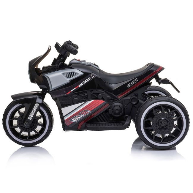 Motocicleta electrica chipolino sport max black hubelmsm0212bk