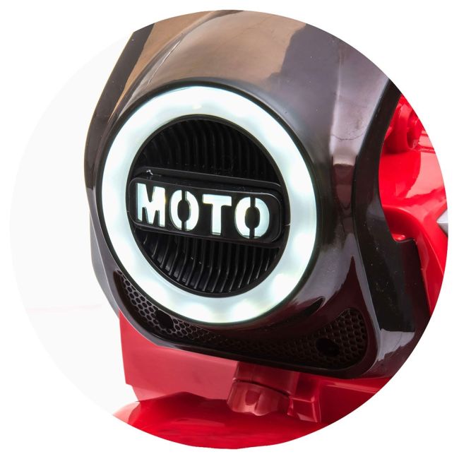 Motocicleta electrica chipolino sport max red hubelmsm0213re