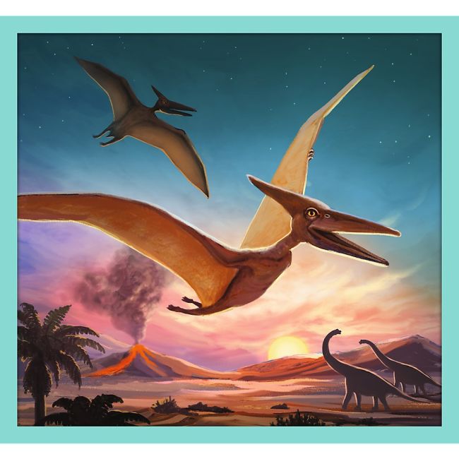 PUZZLE TREFL 10IN1 LUMEA DINOZAURILOR VIV90390