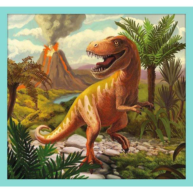PUZZLE TREFL 10IN1 LUMEA DINOZAURILOR VIV90390