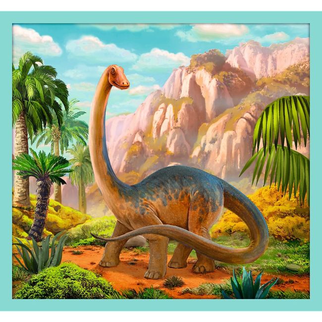 PUZZLE TREFL 10IN1 LUMEA DINOZAURILOR VIV90390
