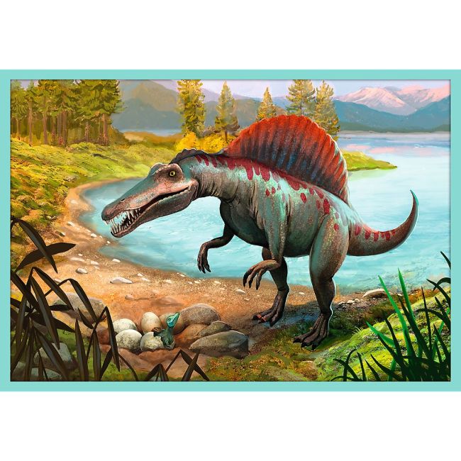 PUZZLE TREFL 10IN1 LUMEA DINOZAURILOR VIV90390