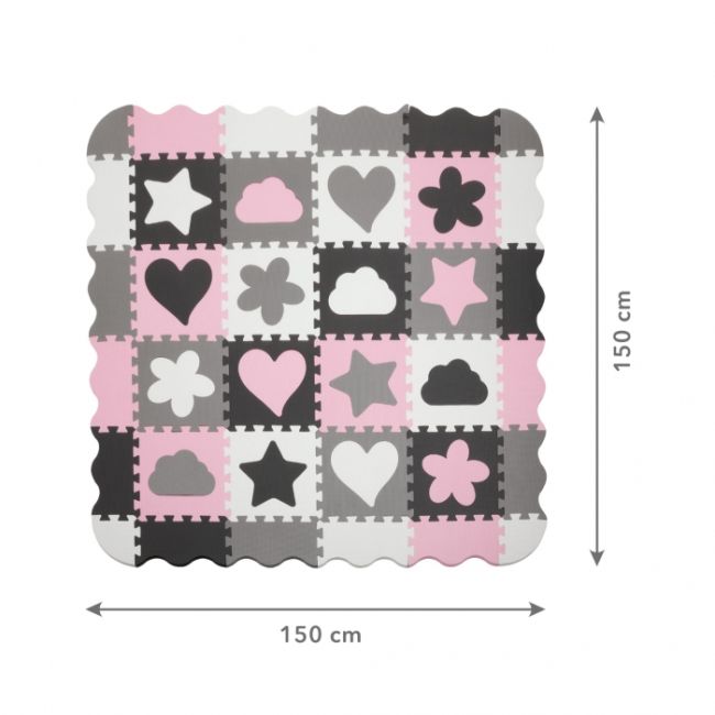 Salteluta de joaca tip puzzle kidwell happy - love edeedipupihap01a1