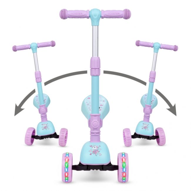 Trotineta 2 in 1 cu sezut kidwell rimba - unicorn edeedihubarim01a1