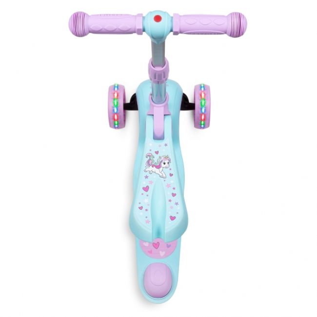 Trotineta 2 in 1 cu sezut kidwell rimba - unicorn edeedihubarim01a1