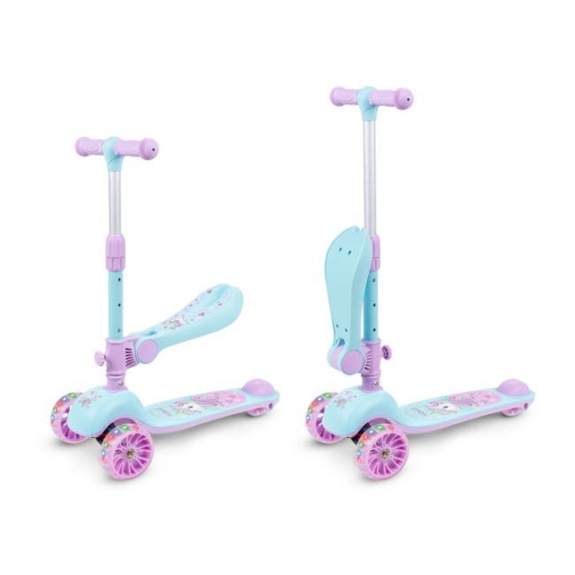 Trotineta 2 in 1 cu sezut kidwell rimba - unicorn edeedihubarim01a1