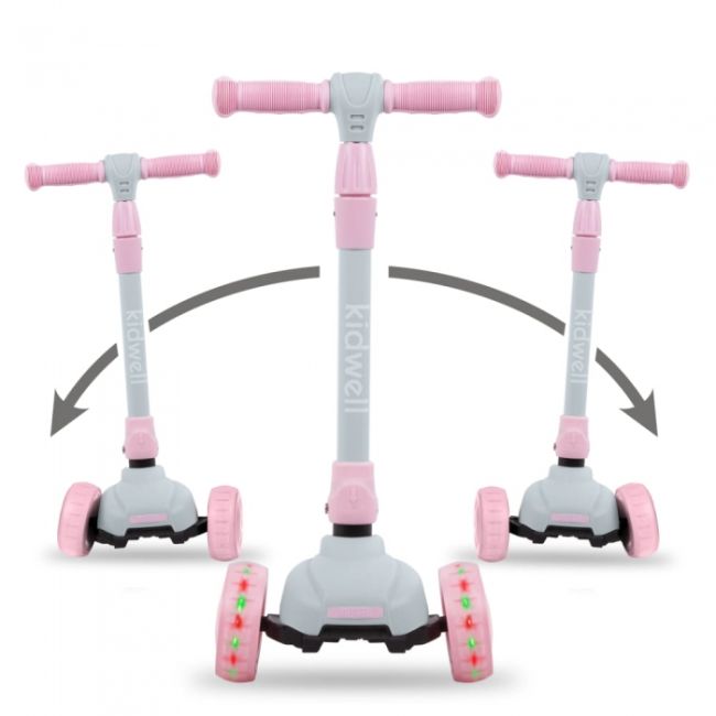 Trotineta kidwell jax - gray pink edeedihubajax03a0