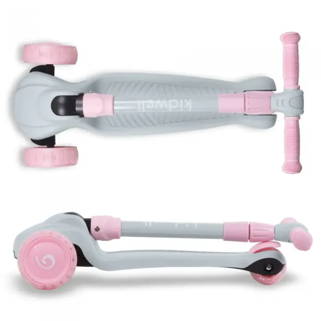 Trotineta kidwell jax - gray pink edeedihubajax03a0