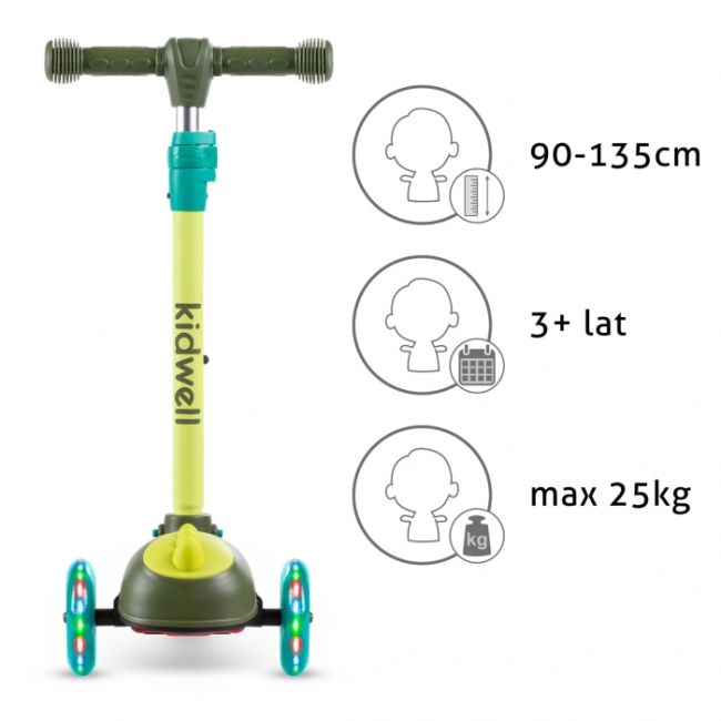 Trotineta kidwell zoocar - dinosaur edeedihubazoo01a2