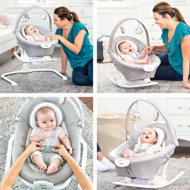 Balansoar Graco 2 in 1 Duet Sway Bear Tales ERF5060624772214