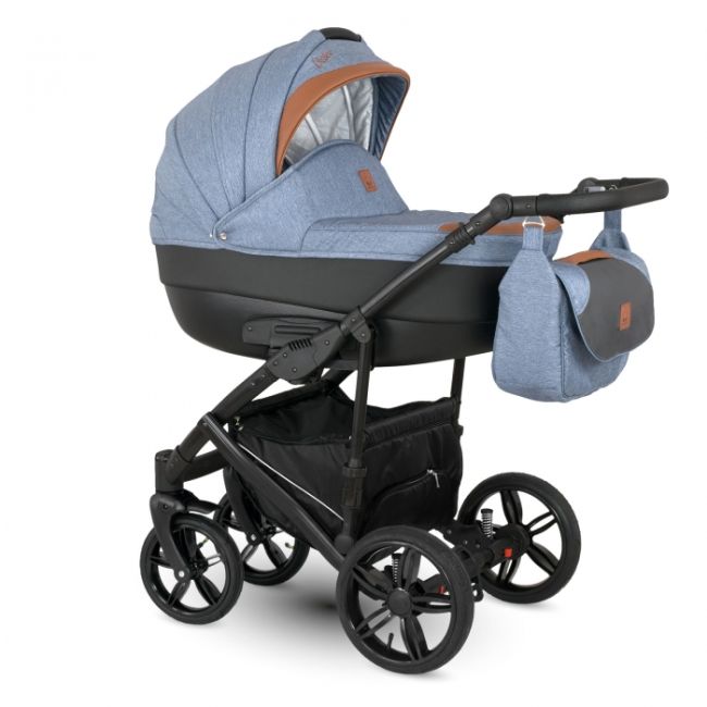 Carucior 3 in 1 camarelo baleo 6 edeedibaleo6