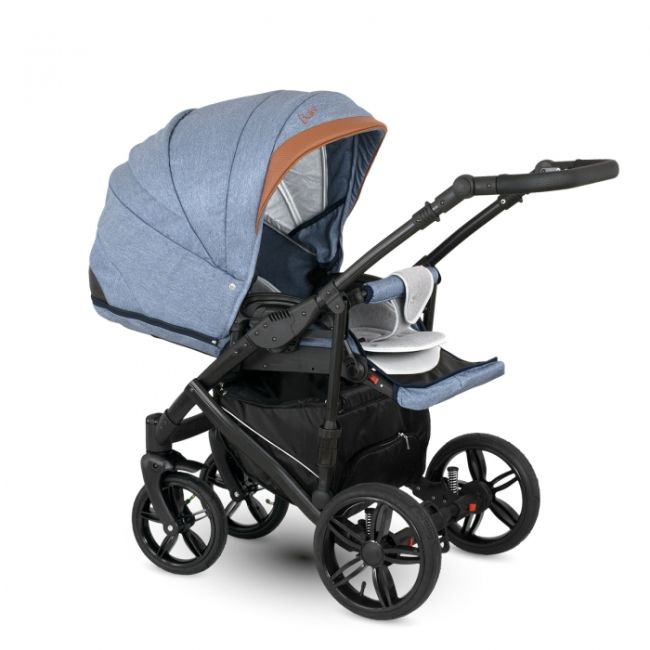 Carucior 3 in 1 camarelo baleo 6 edeedibaleo6