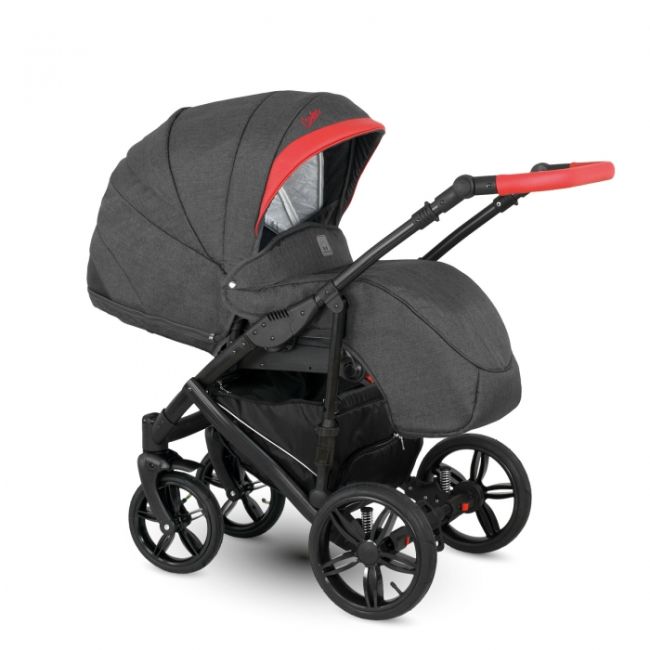 Carucior 3 in 1 camarelo baleo 7 edeedibaleo7