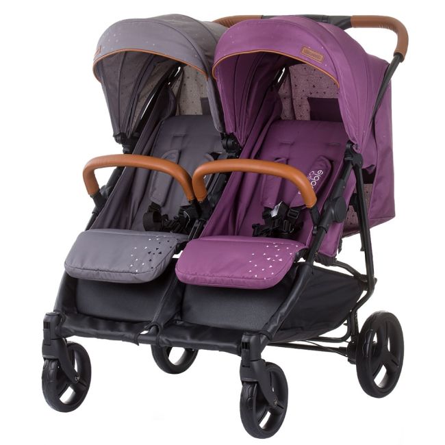 Carucior gemeni chipolino passo doble lilac platinum hubkbpd02205lp