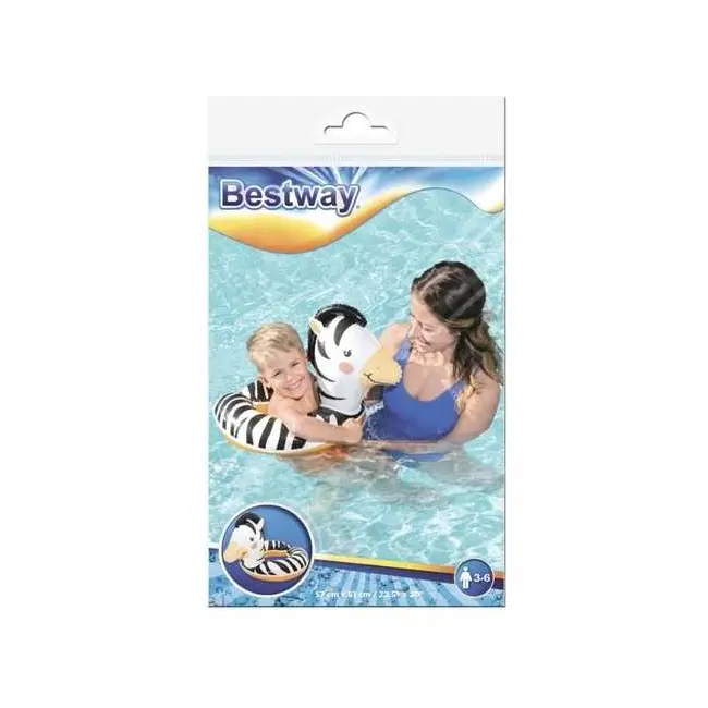 Colac gonflabil inot 3-6 ani Seven MY2966 BBJMY2966_Zebra