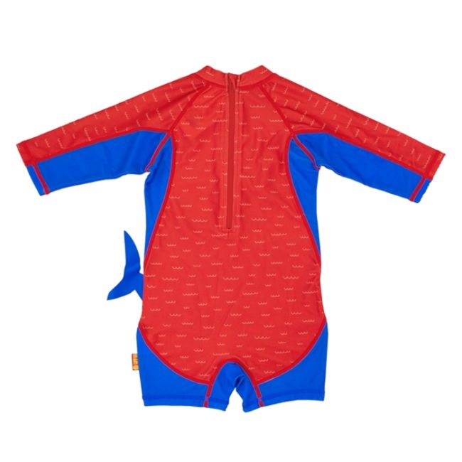 Costum de baie Zoocchini, protectie UPF50+, Marime L, 24-36 luni - Shark KRTZOO2163