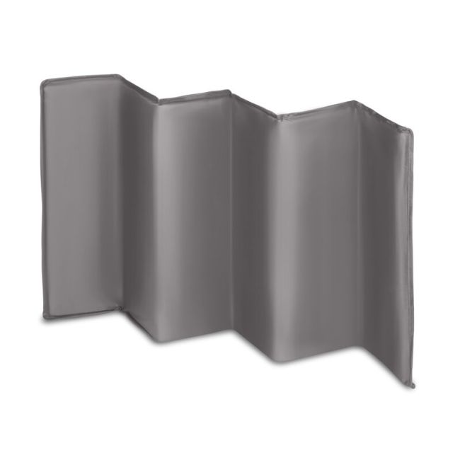 Lionelo - Patut pliant cu un nivel Stefi, Cu intrare laterala cu fermoar, 2 roti, 120x60 cm, Roz Ombre BYNLO-STEFI _PINK_OMBRE