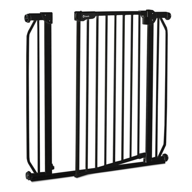 Lionelo - Poarta de siguranta prin presiune Truus Slim, 105 cm, Negru Onyx BYNLO-TRUUS_SLIM_BLACK_ONYX