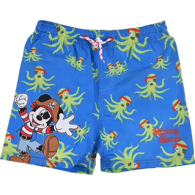 Pantaloni scurti baie baieti Mickey SunCity ET1797 BBJET1797_Albastru Inchis_4 ani (104 cm)