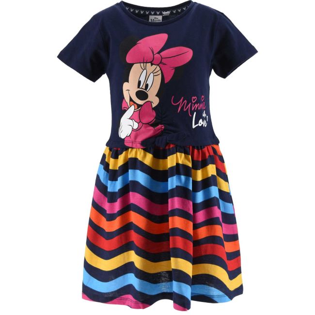 Rochie fete Minnie with Love SunCity EV1080 BBJEV1080_Albastru Inchis_3 ani (98 cm)