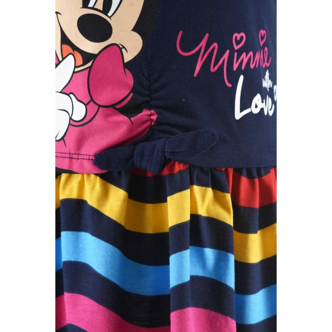 Rochie fete Minnie with Love SunCity EV1080 BBJEV1080_Albastru Inchis_3 ani (98 cm)