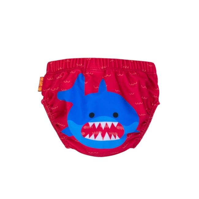 Set 2 chilotei de baie impermeabili, Zoocchini, protectie UPF50+, marime M, 12-24 Luni – Shark KRTZOO2064
