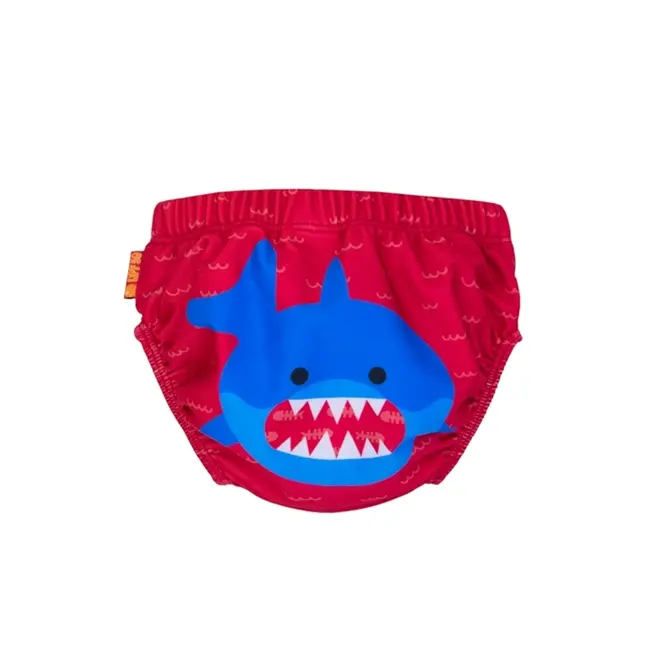 Set 2 chilotei de baie impermeabili, Zoocchini, protectie UPF50+, marime M, 12-24 Luni &ndash; Shark KRTZOO2064
