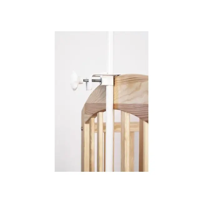Baldachin Din Tul, Funda Din Bumbac, Imprimeu Lenjerie Inimioare Roz, Amy 300x160 Cm, Suport De Prindere Inclus, 153h Cm Pjb83697+s