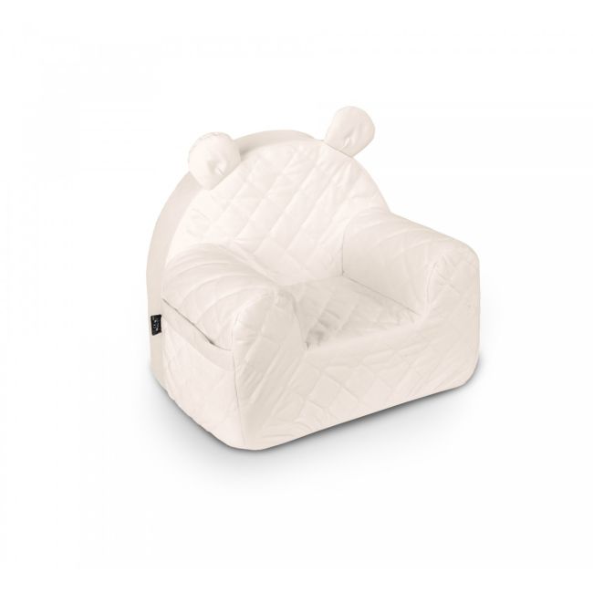 Fotoliu Pentru Copii Cu Spatar, Catifea Velvet Ursulet Teddy Ecri Pjbc6157