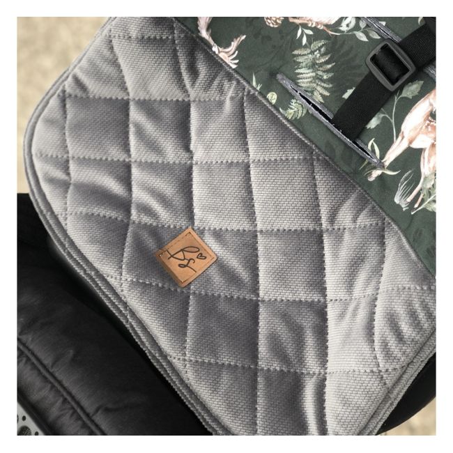 Insert Husa Bumbac Respirabila Carucior Sport Cu 2 Fete, Peony Dreamland Pjbc7973