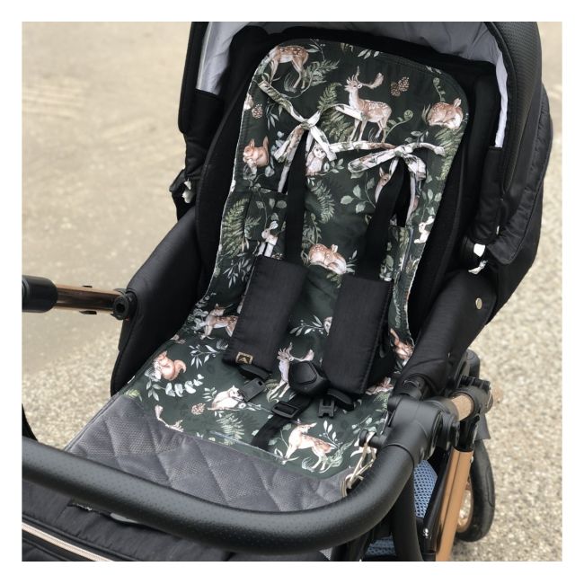 Insert Husa Bumbac Respirabila Carucior Sport Cu 2 Fete, Peony Dreamland Pjbc7973