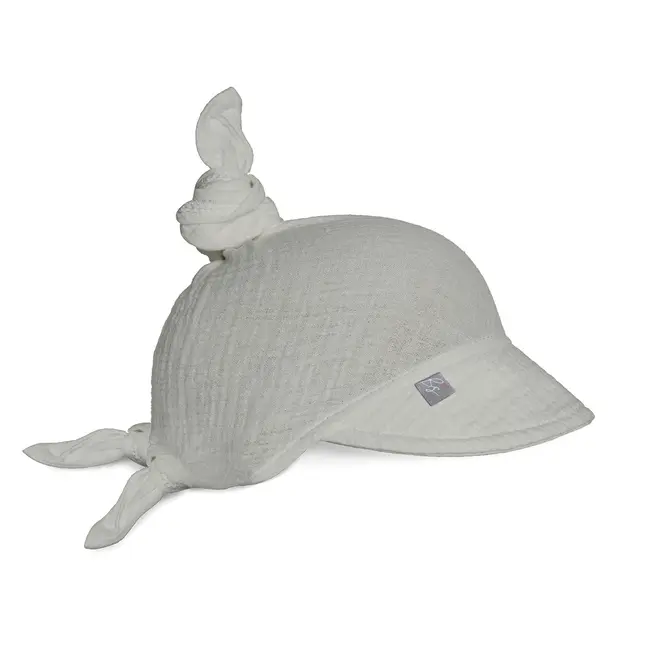 Sepcuta De Soare 6 Luni - 6 Ani Reglabila Din Bumbac Muselina Cu Cozoroc Pentru Protectie, Grey Pjbc84402