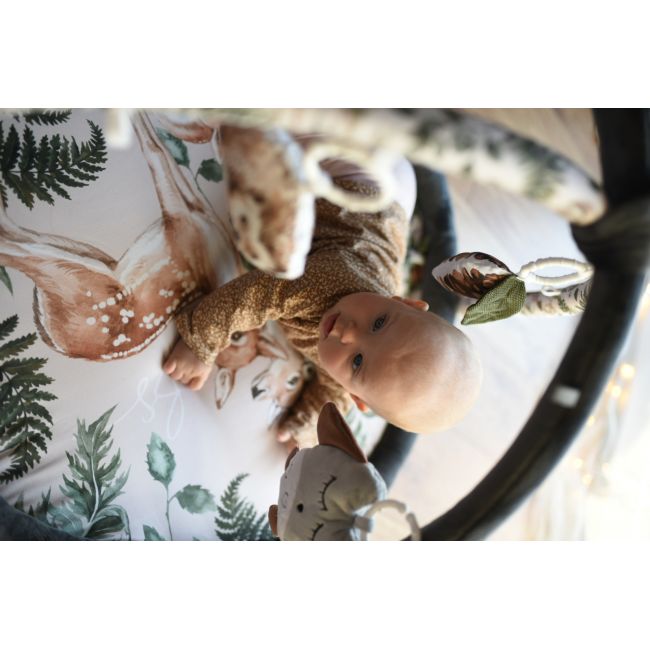 Salteluta Cu Arcada Interactiva Pentru Copii Si Bebelusi, Activitati Cu Jucarii Senzoriale ,   Animals Garden Pjbc139236
