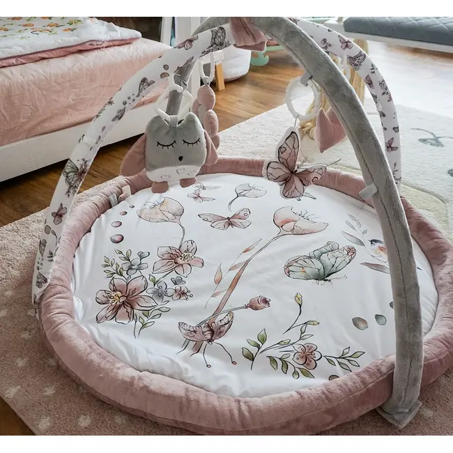 Salteluta Cu Arcada Interactiva Pentru Copii Si Bebelusi, Activitati Cu Jucarii Senzoriale ,   Nature Pjbc56762