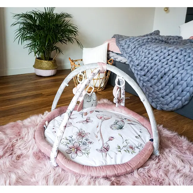 Salteluta Cu Arcada Interactiva Pentru Copii Si Bebelusi, Activitati Cu Jucarii Senzoriale ,   Nature Pjbc56762