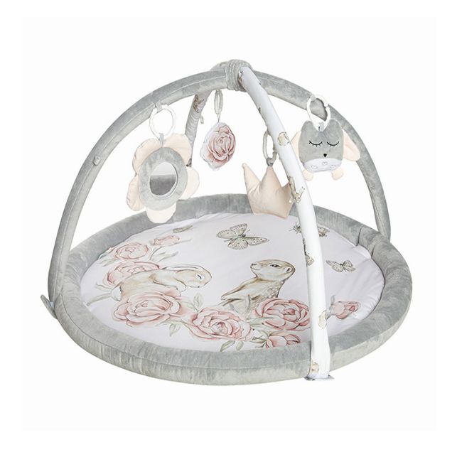 Salteluta Cu Arcada Interactiva Pentru Copii Si Bebelusi, Activitati Cu Jucarii Senzoriale ,   Peony Dreamland Pjbc590-3-2932