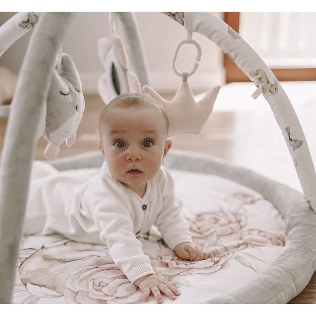 Salteluta Cu Arcada Interactiva Pentru Copii Si Bebelusi, Activitati Cu Jucarii Senzoriale ,   Peony Dreamland Pjbc590-3-2932