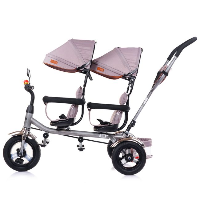 Tricicleta gemeni chipolino 2play humus hubtrk2p0223hu