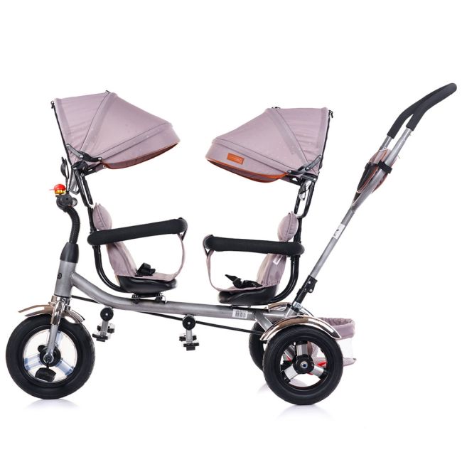 Tricicleta gemeni chipolino 2play humus hubtrk2p0223hu