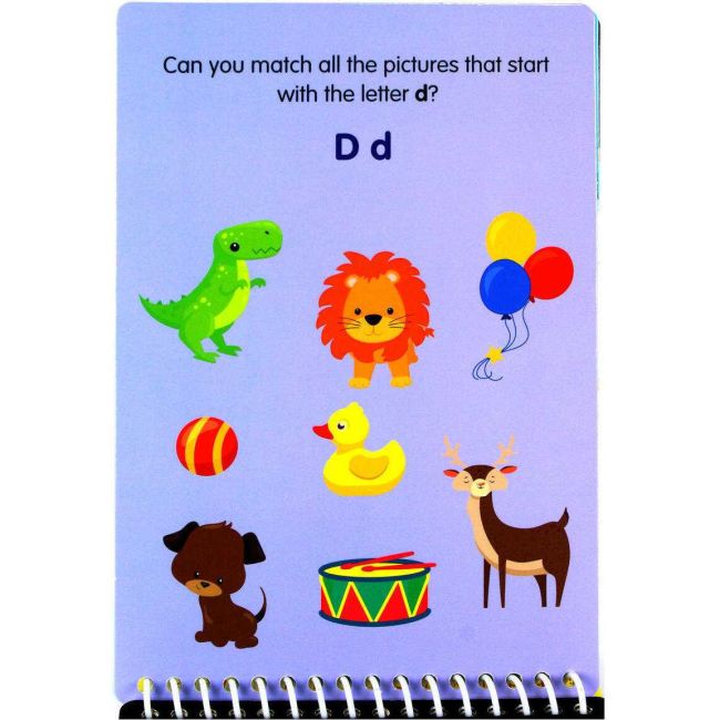 Carte de activitati ABC Chalk Book Alligator AB3219ABCCH BBJAB3219ABCCH_Initiala