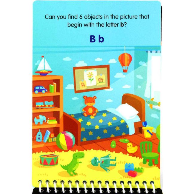 Carte de activitati ABC Chalk Book Alligator AB3219ABCCH BBJAB3219ABCCH_Initiala