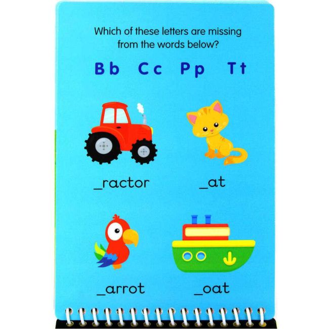 Carte de activitati ABC Chalk Book Alligator AB3219ABCCH BBJAB3219ABCCH_Initiala