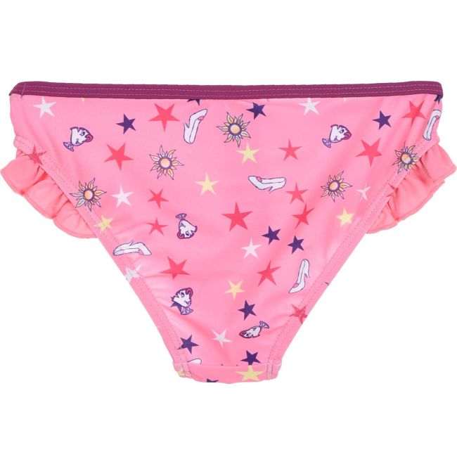 Costum baie fetite 2 piese Dinsey Princess SunCity ET1919 BBJET1919_Roz Deschis_5 ani (110 cm)