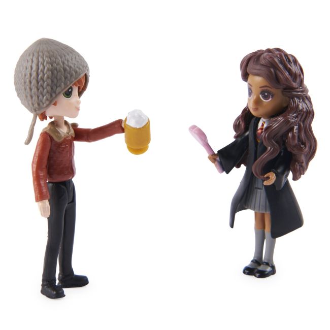 HARRY POTTER WIZARDING WORLD MAGICAL MINIS SET 2 FIGURINE RON SI PARVATI VIV6064902