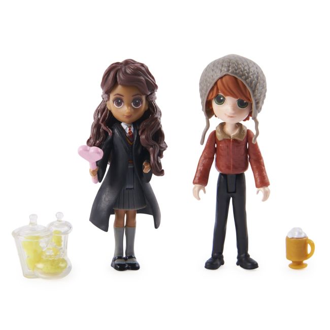 HARRY POTTER WIZARDING WORLD MAGICAL MINIS SET 2 FIGURINE RON SI PARVATI VIV6064902