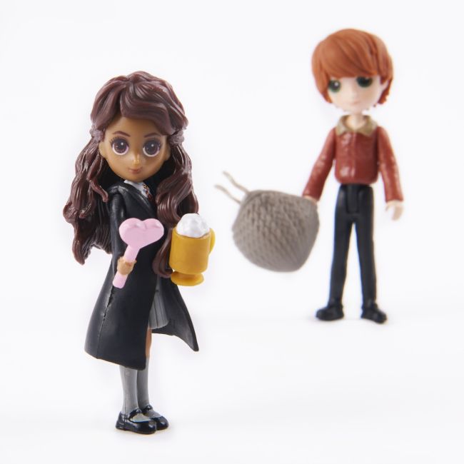 HARRY POTTER WIZARDING WORLD MAGICAL MINIS SET 2 FIGURINE RON SI PARVATI VIV6064902