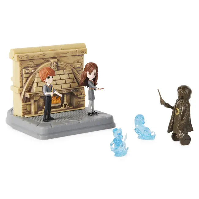 HARRY POTTER WIZARDING WORLD MAGICAL MINIS SET 2 FIGURINE RON WISLEAY SI HERMIONE GRANGER VIV6063901